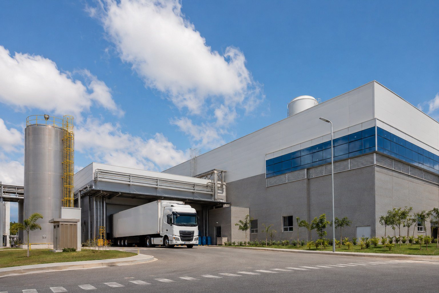 ampliação da unidade de processamento de gás